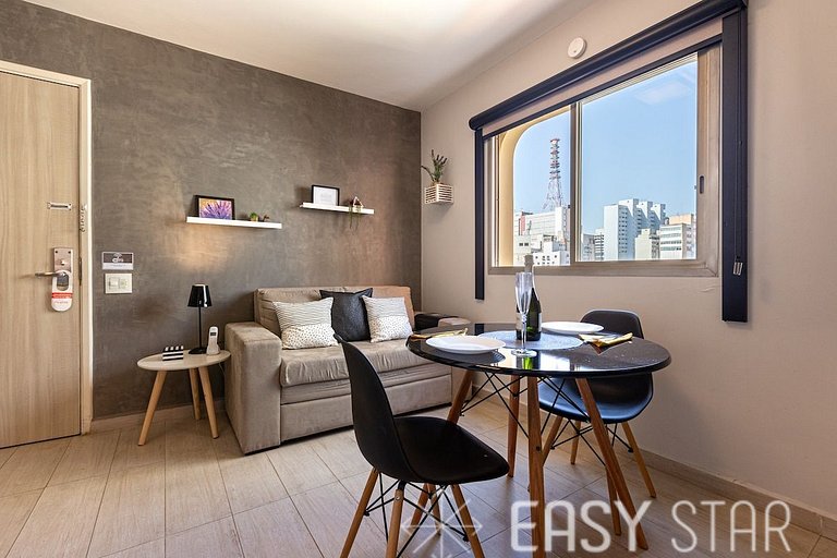 Easy Star - Flat Encantandor ao lado da Paulista - IY01H
