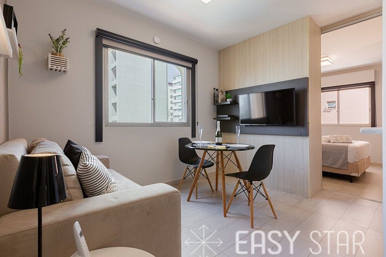 Easy Star - Flat Encantandor ao lado da Paulista - IY01H