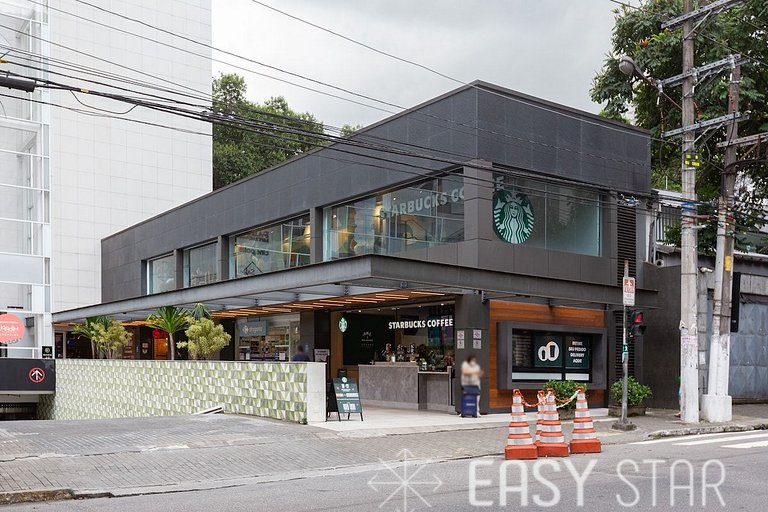 Easy Star - Flat Clássico no Coração do Jardins - JM01H