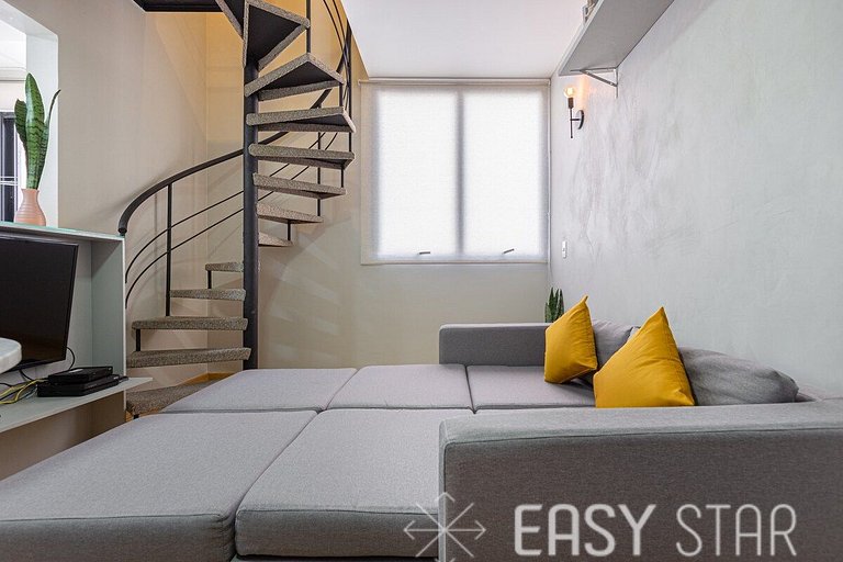 Easy Star - Apartamento aconchegante coração da Vila Olímpia