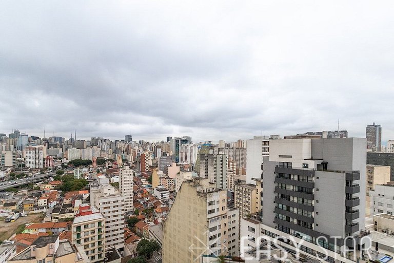 Studio prático e aconchegante na Bela Vista