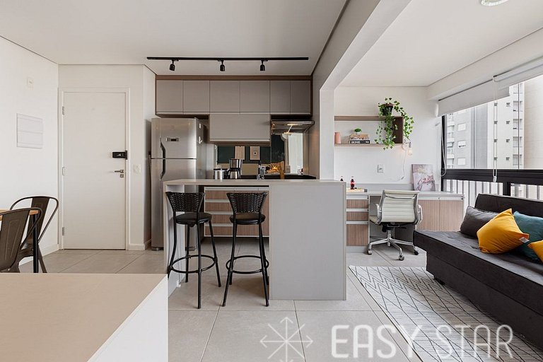 Easy Star - Lindo Studio aconchegante lado do Aero Congonhas