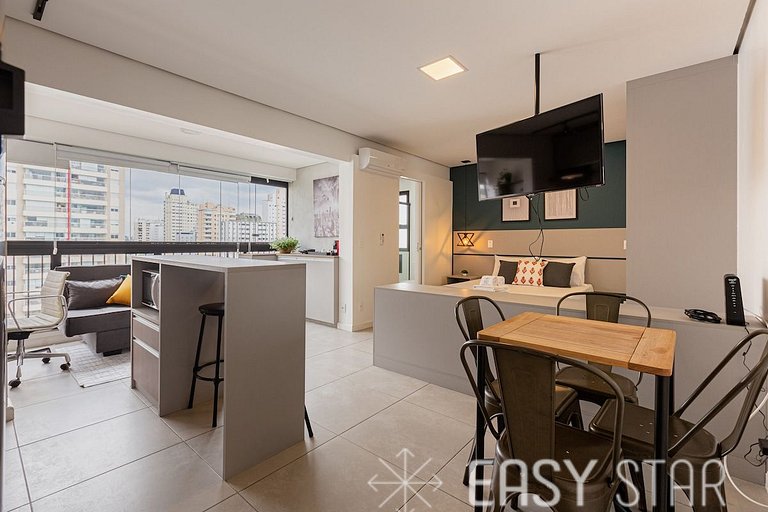 Easy Star - Lindo Studio aconchegante lado do Aero Congonhas