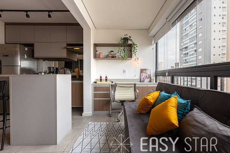 Easy Star - Lindo Studio aconchegante lado do Aero Congonhas