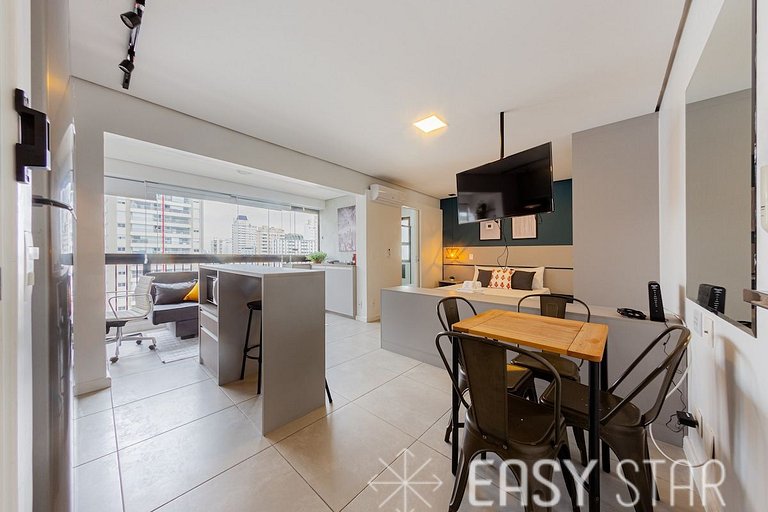 Easy Star - Lindo Studio aconchegante lado do Aero Congonhas