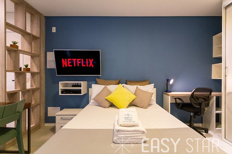 Easy Star - Studio encantador ao lado Aero - LJ01H