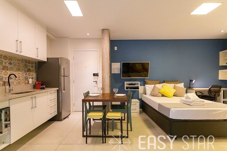 Easy Star - Studio encantador ao lado Aero - LJ01H