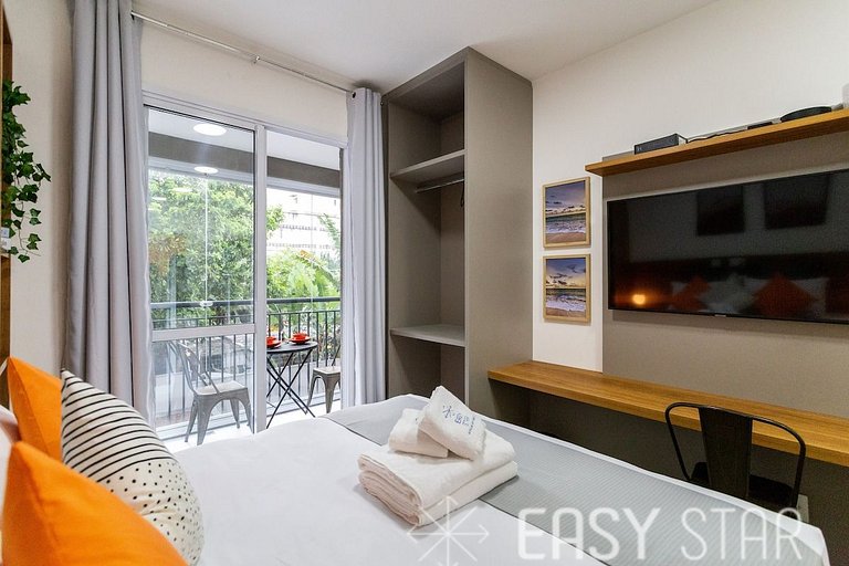 Easy Star -Studio Encantador próx. ao Metrô Ana Rosa - LN03H