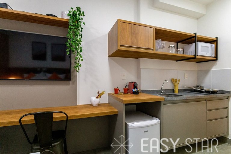 Easy Star -Studio Encantador próx. ao Metrô Ana Rosa - LN03H