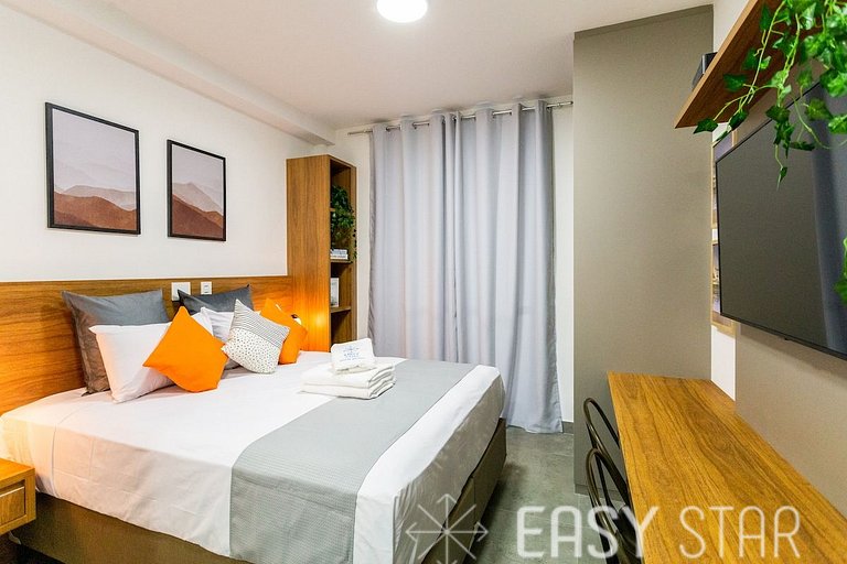 Easy Star -Studio Encantador próx. ao Metrô Ana Rosa - LN03H