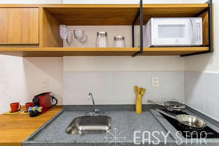 Easy Star -Studio Encantador próx. ao Metrô Ana Rosa - LN03H