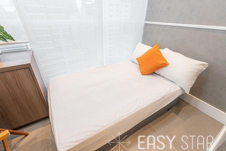 Easy Star - Studio compacto e prático ao lado Faria Lima - L