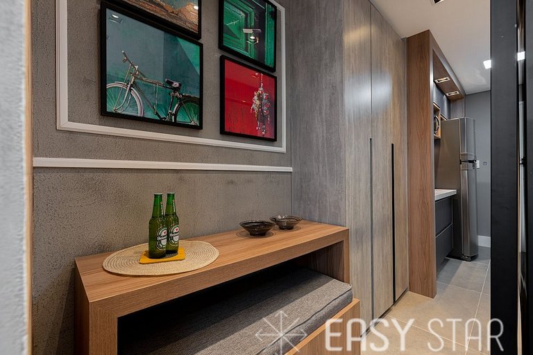 Easy Star - Studio compacto e prático ao lado Faria Lima - L