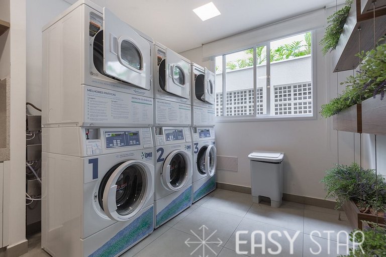 Easy Star - Studio compacto e prático ao lado Faria Lima - L