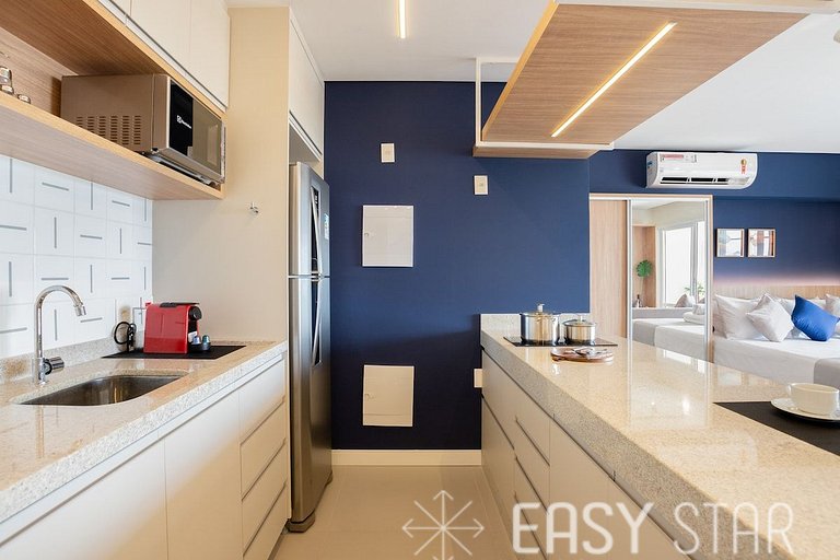 Easy Star - Studio encantador e bem iluminado no Campo Belo