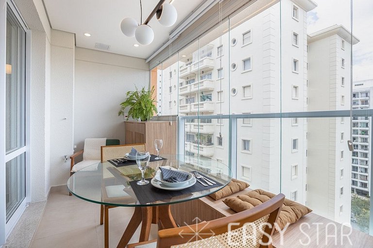 Easy Star - Studio encantador e bem iluminado no Campo Belo