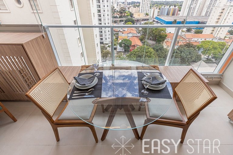 Easy Star - Studio encantador e bem iluminado no Campo Belo