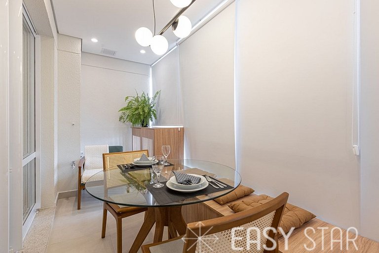 Easy Star - Studio encantador e bem iluminado no Campo Belo
