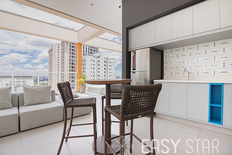 Easy Star - Studio encantador e bem iluminado no Campo Belo