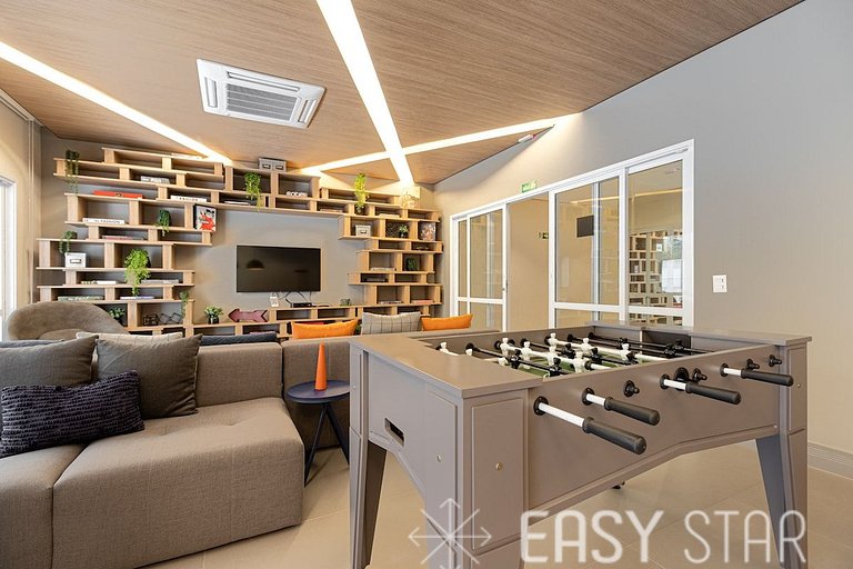 Easy Star - Studio encantador e bem iluminado no Campo Belo