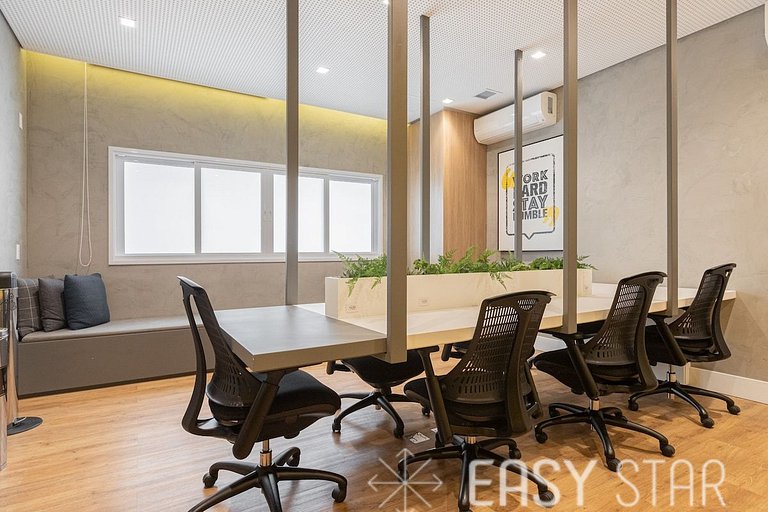 Easy Star - Studio encantador e bem iluminado no Campo Belo
