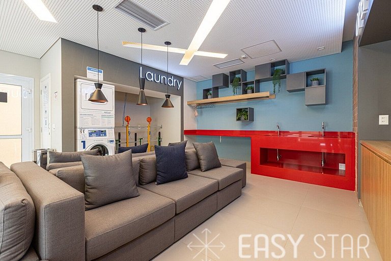 Easy Star - Studio encantador e bem iluminado no Campo Belo
