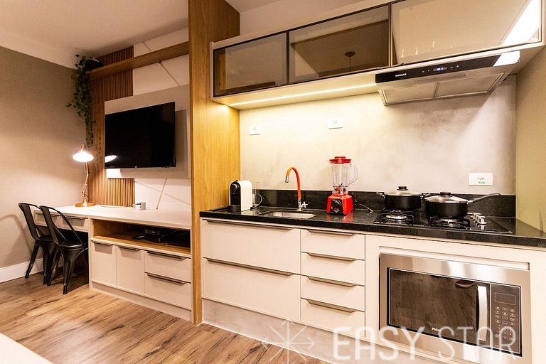 Easy Star - Flat gracioso no coracao do jardins - MV01H