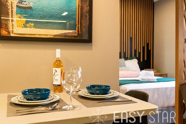 Easy Star - Flat gracioso no coracao do jardins - MV01H