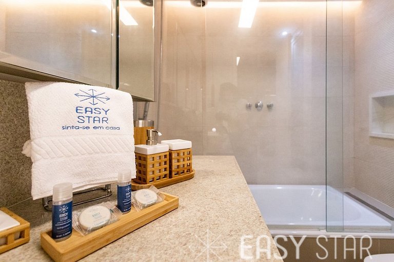 Easy Star - Flat gracioso no coracao do jardins - MV01H