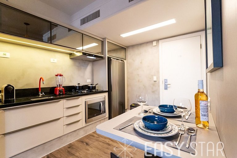 Easy Star - Flat gracioso no coracao do jardins - MV01H