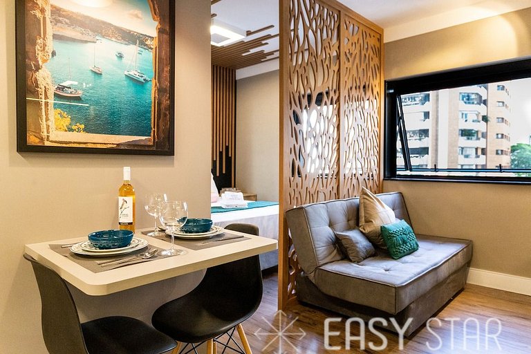 Easy Star - Flat gracioso no coracao do jardins - MV01H