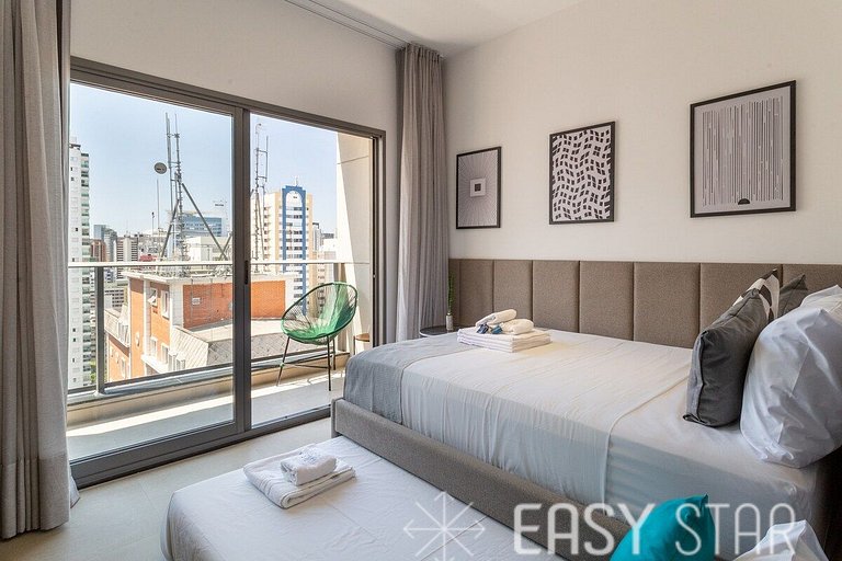 EASY STAR - Lindo Studio na Bela Cintra próximo a Paulista -