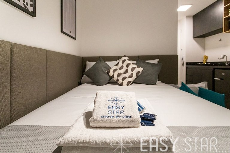 EASY STAR - Lindo Studio na Bela Cintra próximo a Paulista -