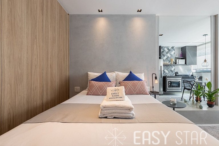 Easy Star - Studio aconchegante Vila Olímpia - NZ03H