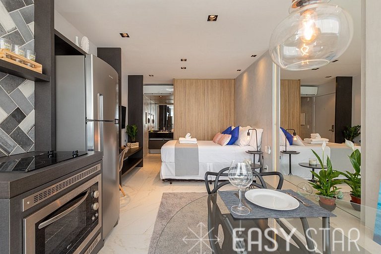 Easy Star - Studio aconchegante Vila Olímpia - NZ03H