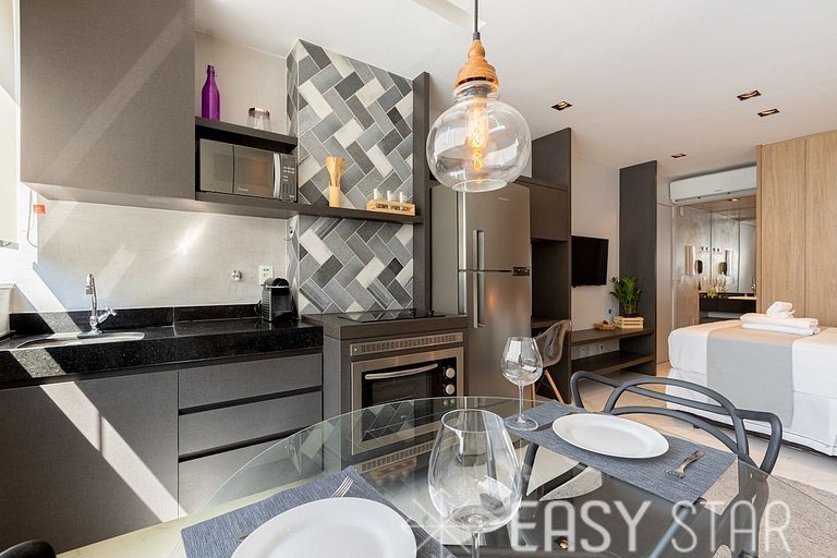 Easy Star - Studio aconchegante Vila Olímpia - NZ03H