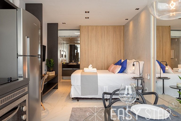 Easy Star - Studio aconchegante Vila Olímpia - NZ03H