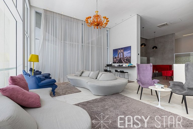 Easy Star - Studio aconchegante Vila Olímpia - NZ03H
