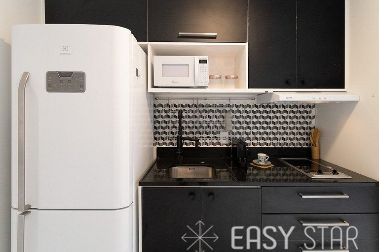 Easy Star - Studio C/Vaga ao Lado Metrô Campo Belo - OO01H