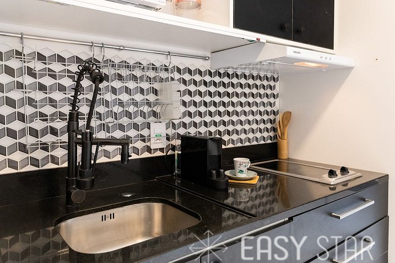 Easy Star - Studio C/Vaga ao Lado Metrô Campo Belo - OO01H