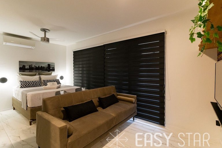 Easy Star - Studio C/Vaga ao Lado Metrô Campo Belo - OO01H