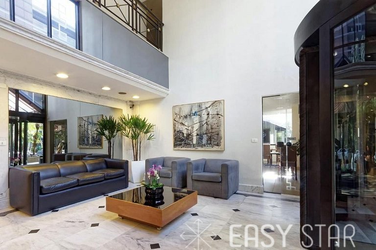 Easy Star - Flat gracioso ao lado da Berrini - PA01H
