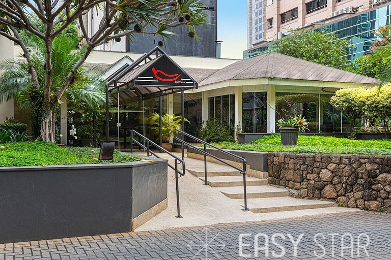 Easy Star - Flat gracioso ao lado da Berrini - PA01H