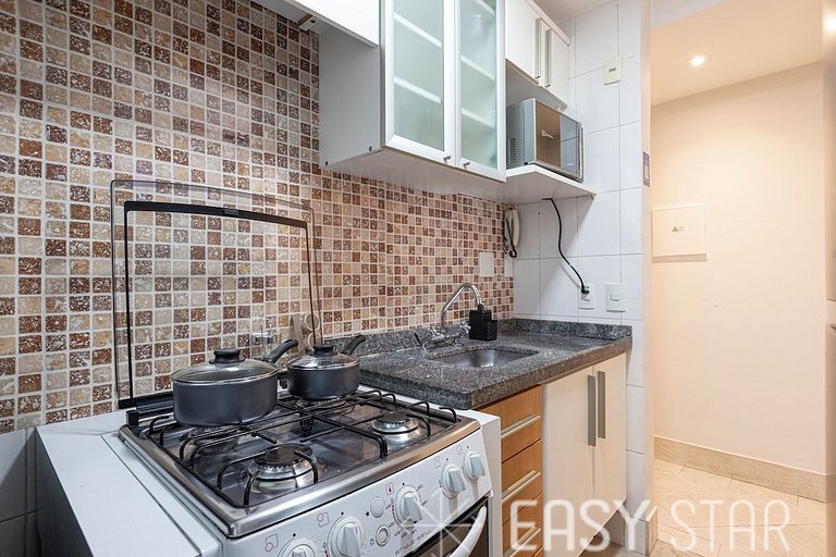 Easy Star - Lindo apto dois quartos na Vila Olímpia - PQ01H