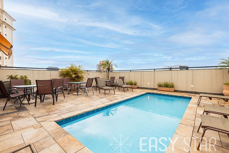 Easy Star - Lindo apto dois quartos na Vila Olímpia - PQ01H