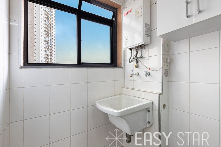 Easy Star - Lindo apto dois quartos na Vila Olímpia - PQ01H