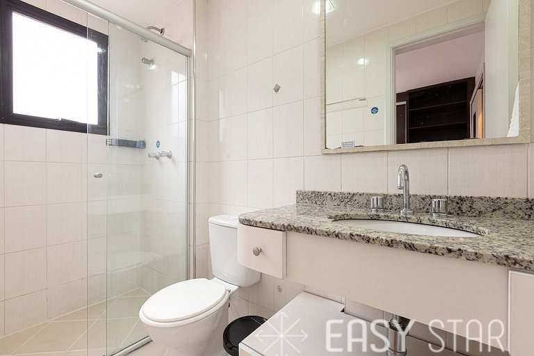 Easy Star - Lindo apto dois quartos na Vila Olímpia - PQ01H
