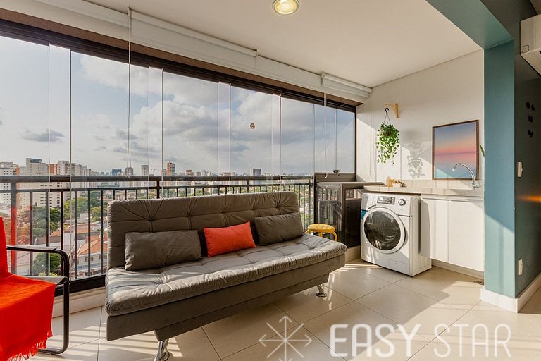 Easy Star - Lindo Studio no coração do Campo Belo - PU01H
