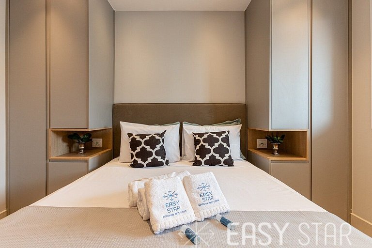 Easy Star - Lindo Studio lado Faria Lima - QF01H