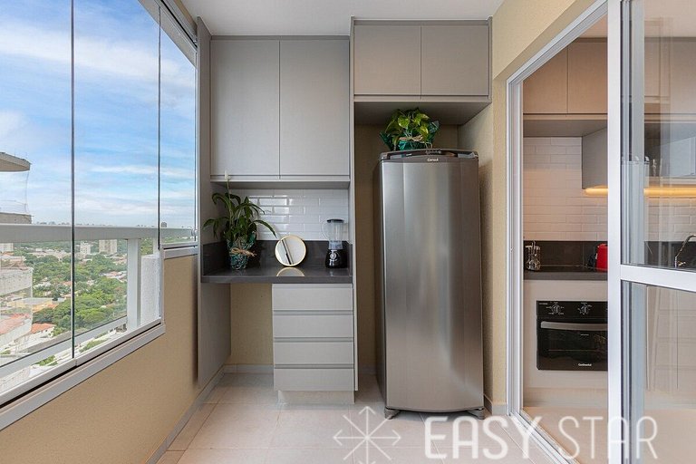 Easy Star - Lindo Studio lado Faria Lima - QF01H